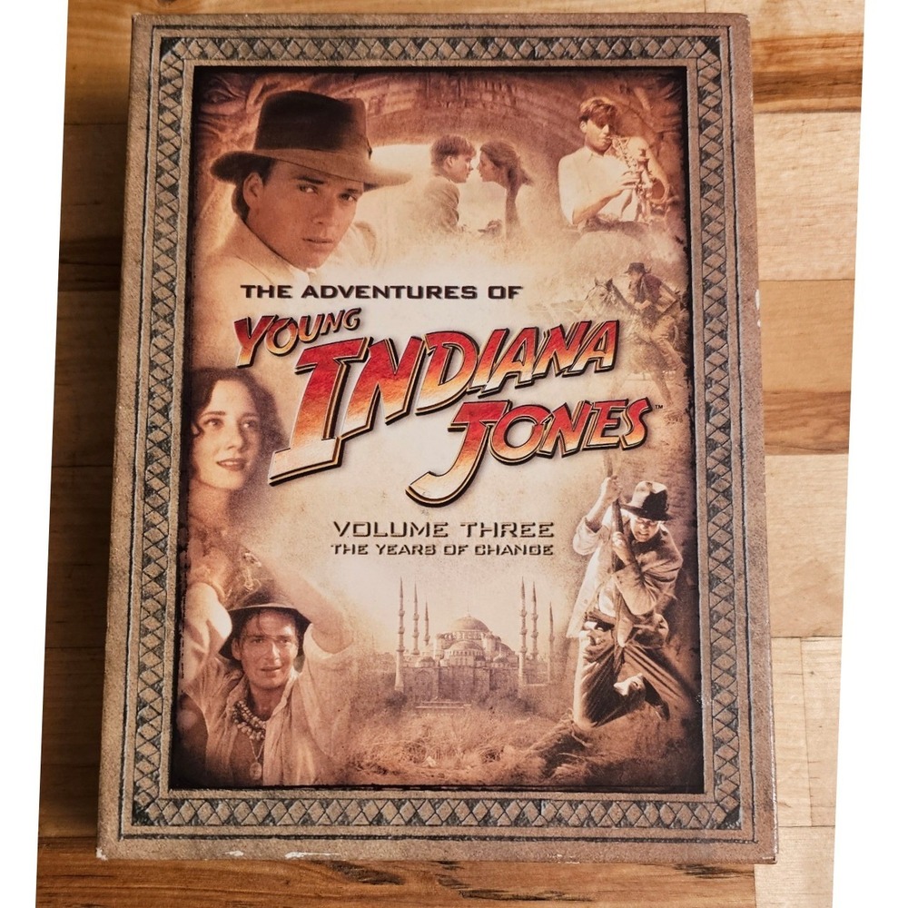 Young Indiana Jones Volume 3 The Years of Change DVD Box Set Lucasfilm 13015